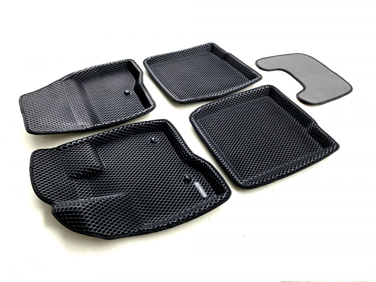 Коврики EVA (ЕВА) черные 3D Euromat → EM3DEVA-002218 :: TUNING`Leader /img1