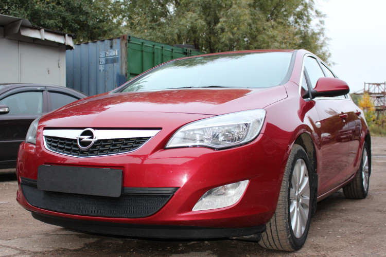 Сетка защитная в бампер Standart черный Strelka → OPAJ10.black :: TUNING`Leader /img1