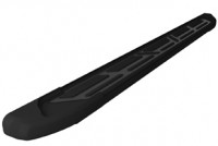 Пороги алюминиевые Corund Black Otomotiv