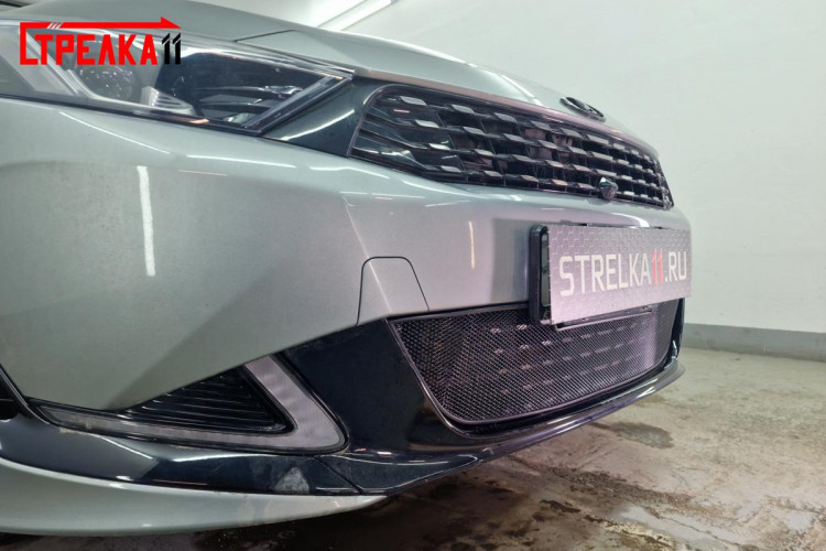 Сетка защитная в бампер Standart черный Strelka Kaiyi E5 2021- Сетка защитная в бампер Standart черный Strelka → KAIE5.black :: TUNING`Leader /img1