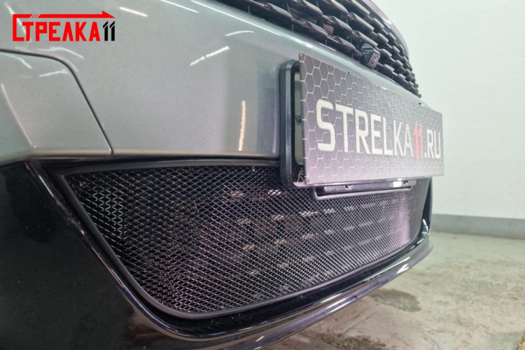 Сетка защитная в бампер Standart черный Strelka Kaiyi E5 2021- Сетка защитная в бампер Standart черный Strelka → KAIE5.black :: TUNING`Leader /img2