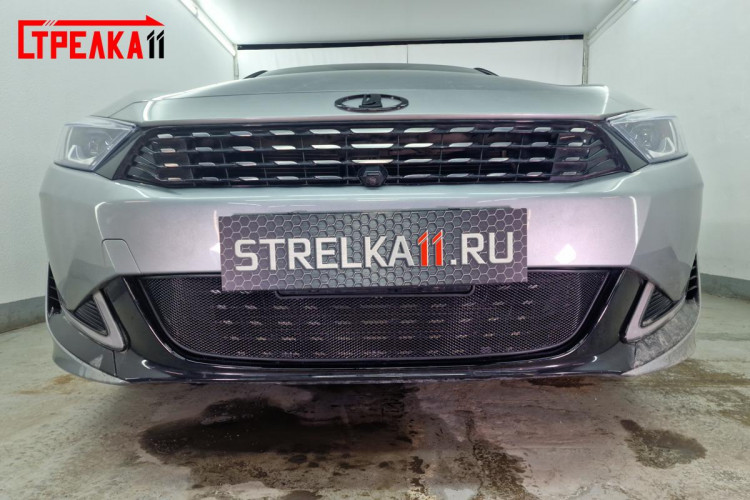 Сетка защитная в бампер Standart черный Strelka Kaiyi E5 2021- Сетка защитная в бампер Standart черный Strelka → KAIE5.black :: TUNING`Leader /img3