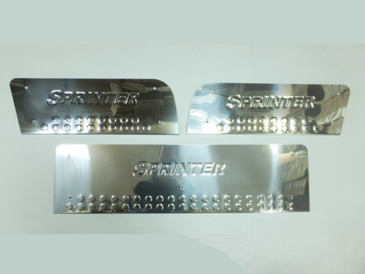 Накладки на пороги стальные Omsa Line → 4724091 :: TUNING`Leader /img1