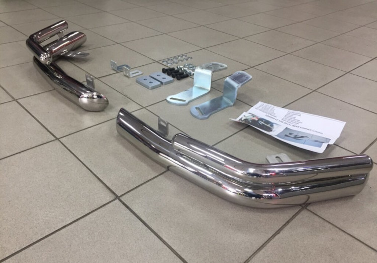 Защита заднего бампера углы двойные (d 76/48) Tamsan Toyota Land Cruiser Prado 150 FL 2017-2023 Защита заднего бампера углы двойные (d 76/48) Tamsan → TRG05DD7642UM.00.93 :: TUNING`Leader /img5
