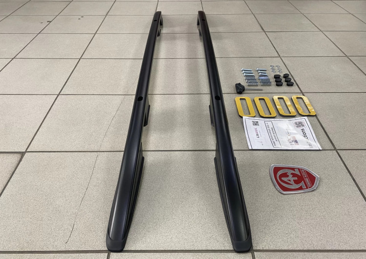 Рейлинги продольные на крышу черные Skyport Erkul → 19.SKP.11.10.S :: TUNING`Leader /img2