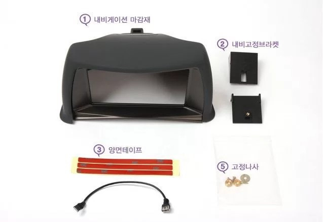 Панель для навигатора Kabis Hyundai Grand Starex (H-1) 2007-2015, Hyundai Grand Starex (H-1) FL 2015-2017, Hyundai Grand Starex Urban (H-1) 2018- Панель для навигатора Kabis → nik-109 :: TUNING`Leader /img1