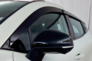 Дефлекторы на окна тонированные 2D Strelka (4+2 элемента) Changan UNI-T 2023- > TUNINGLeader.ru