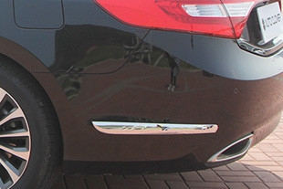 Хромированные накладки на задний бампер Autoclover Hyundai Grandeur HG 2011-2015 > TUNINGLeader.ru
