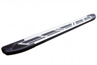 Пороги алюминиевые Corund Silver Can Otomotiv