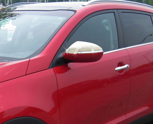 Стальные накладки на зеркала с поворотником Omsa Line KIA Sportage 2010-2013, KIA Sportage FL 2014-2015 Стальные накладки на зеркала с поворотником Omsa Line → 4016111 ` :: TUNING`Leader /img4