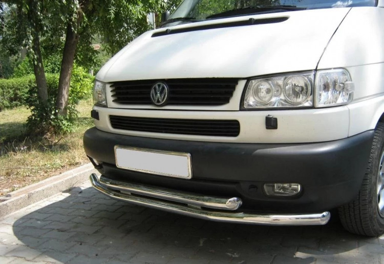 Защита стальная переднего бампера двойная (d 70/42) Tamsan Volkswagen Caravelle (T4) 1994-2003, Volkswagen Multivan (T4) 1994-2003, Volkswagen Transporter (T4) 1994-2003 Защита стальная переднего бампера двойная (d 70/42) Tamsan → TCG7042VLW.54.87 :: TUNING`Leader /img10