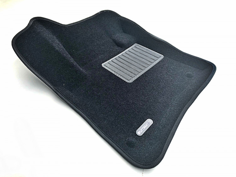 Коврики текстильные черные Premium 3D Euromat → EMPR3D-004101 :: TUNING`Leader /img1