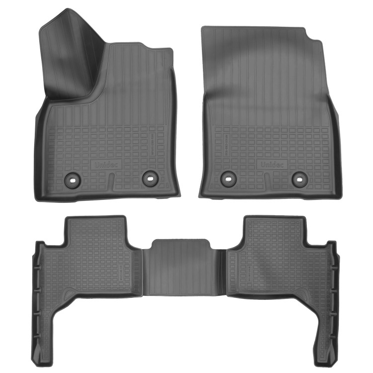 Коврики в салон полиуретановые черные 3D Norplast Toyota Land Cruiser 300 2021- Коврики в салон полиуретановые черные 3D Norplast → NPA11-C88-530-1 :: TUNING`Leader /img1